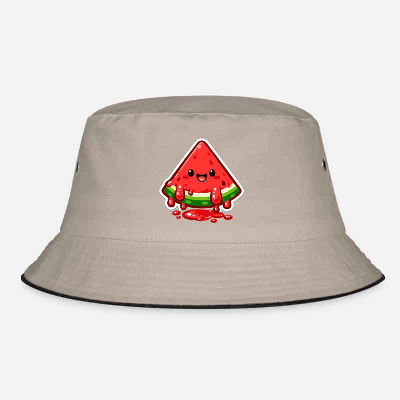 Merry Watermelon Slice Bucket Hat