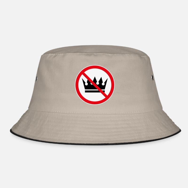 No Kings! (Protest Design / 3C) Bucket Hat