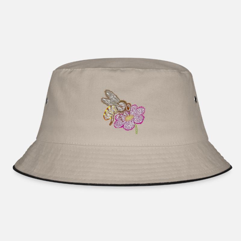 Zentangle-Biene Bucket Hat