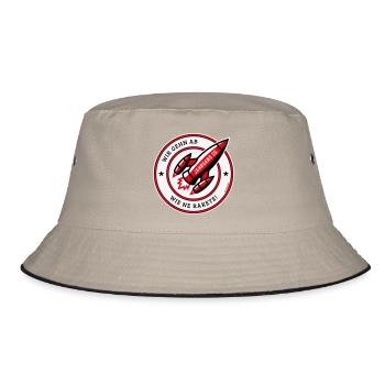 Jahrgang 26 – Wir Gehn Ab Wie Ne Rakete! (POS Red) - Bucket Hat - Khaki/Schwarz - Vorne