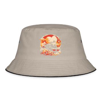 Railroad - Bucket Hat - khaki/black - Front