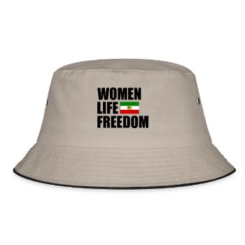 Women life freedom - Bob - kaki/noir - Devant