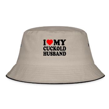 i love my cuckold husband - Bob - kaki/noir - Devant