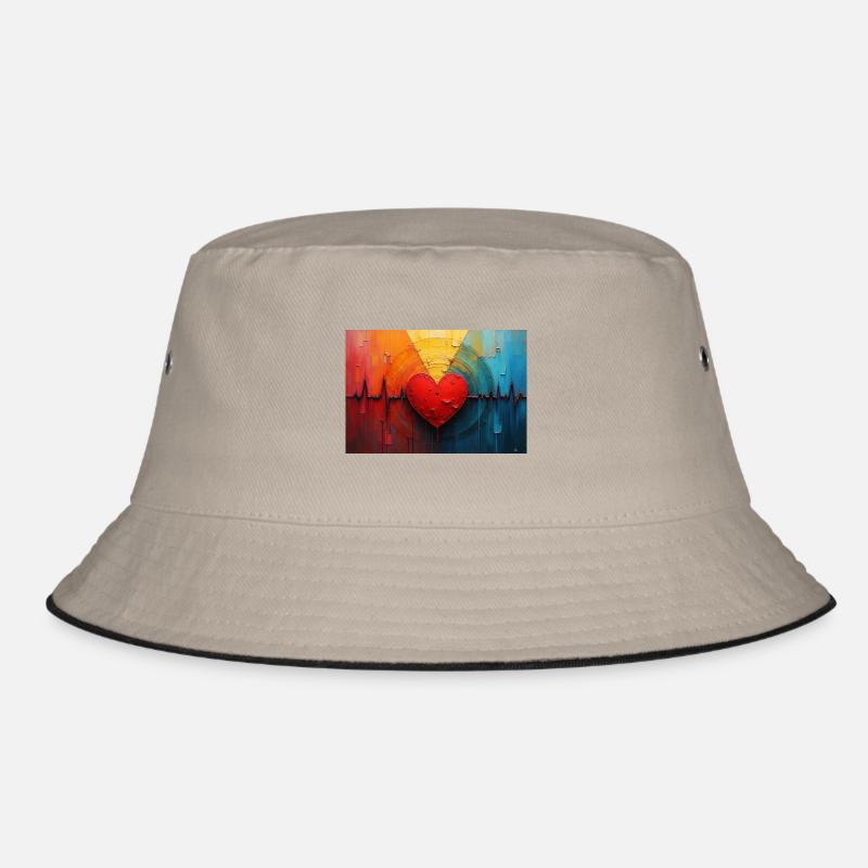 Herz Takt Bucket Hat