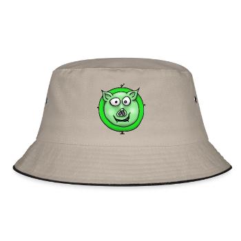 vert porc - Bob - kaki/noir - Devant