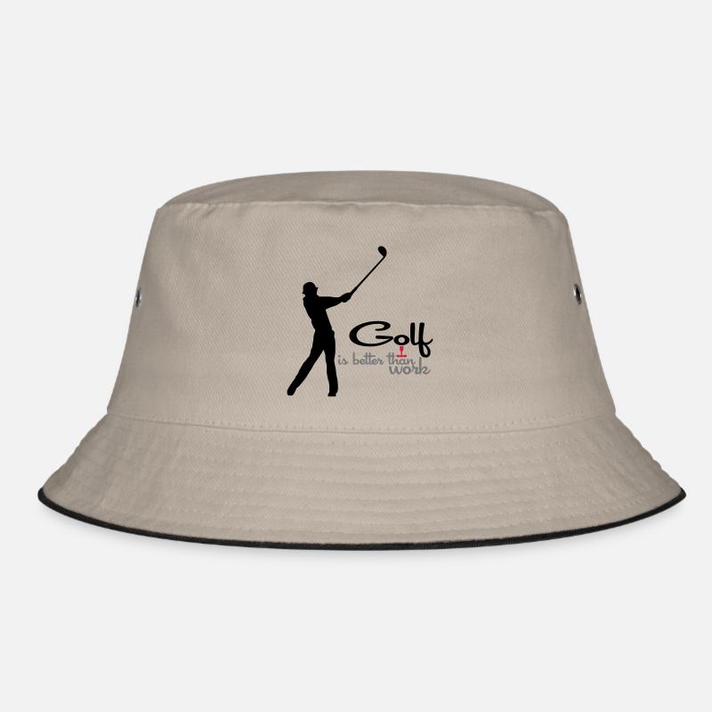 golf - Bob - kaki/noir