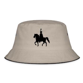 König Ernst August von Hannover - Bucket Hat - Khaki/Schwarz - Vorne