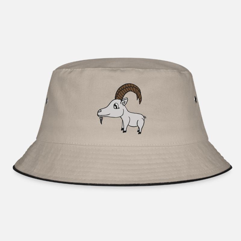 douce chèvre avec des cornes, douce idée de cadeau Bob