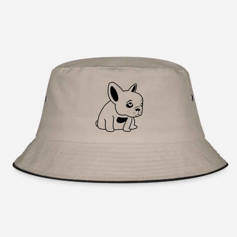 Trauriger Frenchie Bucket Hat