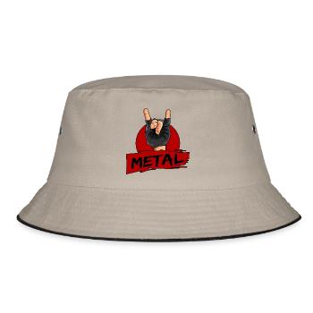 Cadeau de main de métal lourd - Bob - kaki/noir - Devant