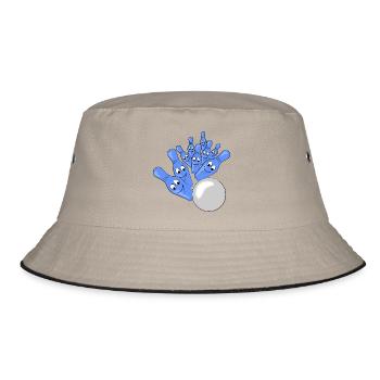 bowling - Bucket Hat - khaki/black - Front