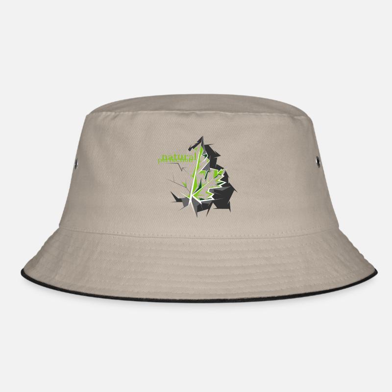 maple leaf nature tree symbol illustration nature Bucket Hat