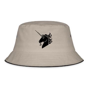 Unicorn - Bucket Hat - khaki/black - Front