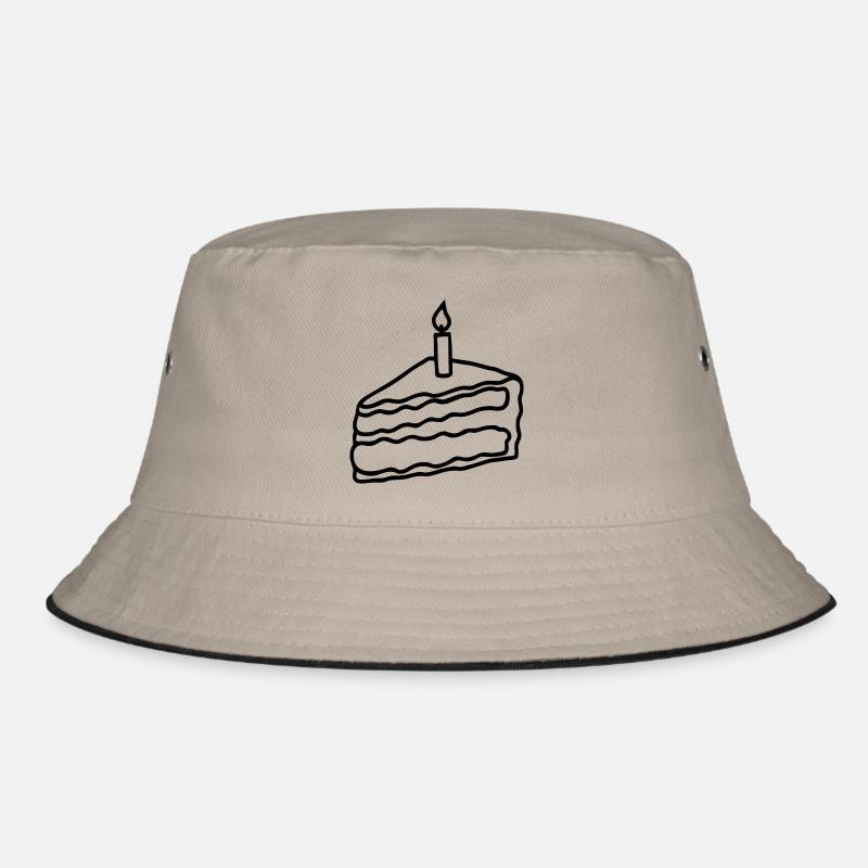Kuchen, Geburtstag Bucket Hat