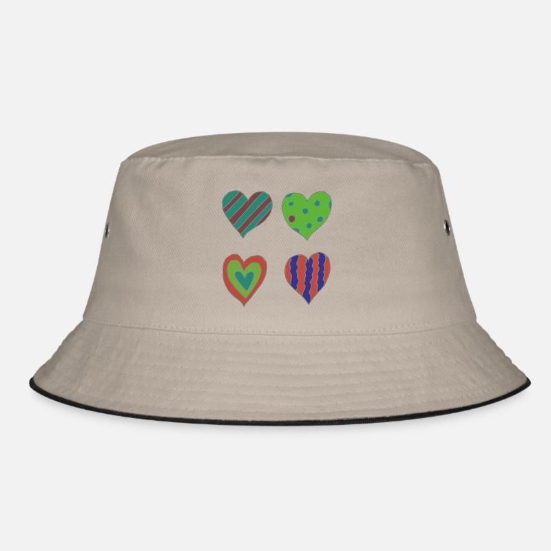 herzen variation Bucket Hat
