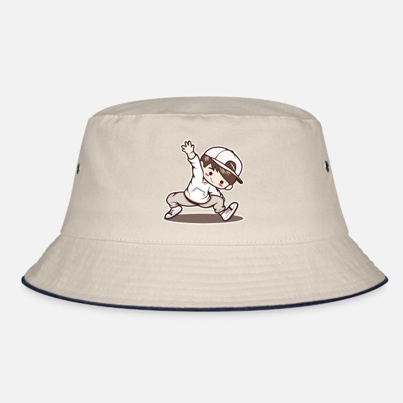 Kleiner Breakdancing Junge Bucket Hat