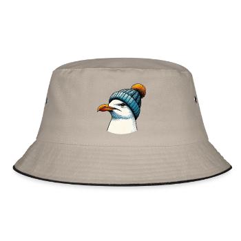 Gull - Bucket Hat - khaki/black - Front