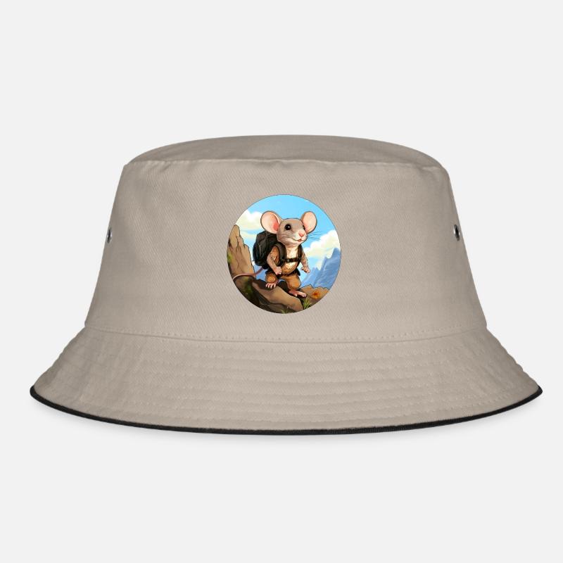Maus Wandern / Bergsteiger Mäuse Bucket Hat