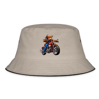 Taureaux Moto / Motard Taureau - Bob - kaki/noir - Devant