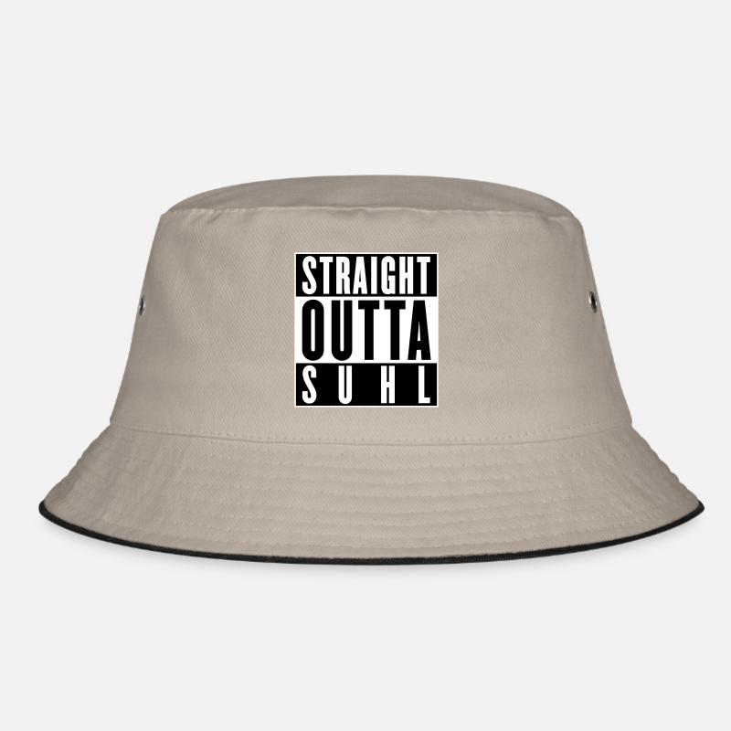 Straight outta Suhl (Farben änderbar) Bucket Hat