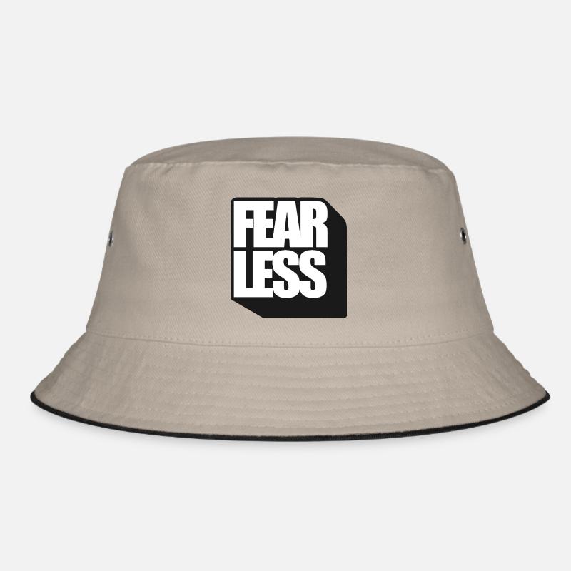 Fearless Bold Typography Bucket Hat