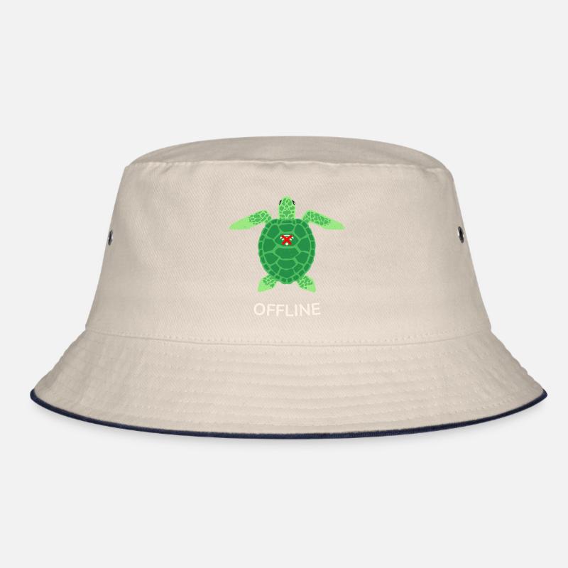 Offline-Modus Turtle Bucket Hat