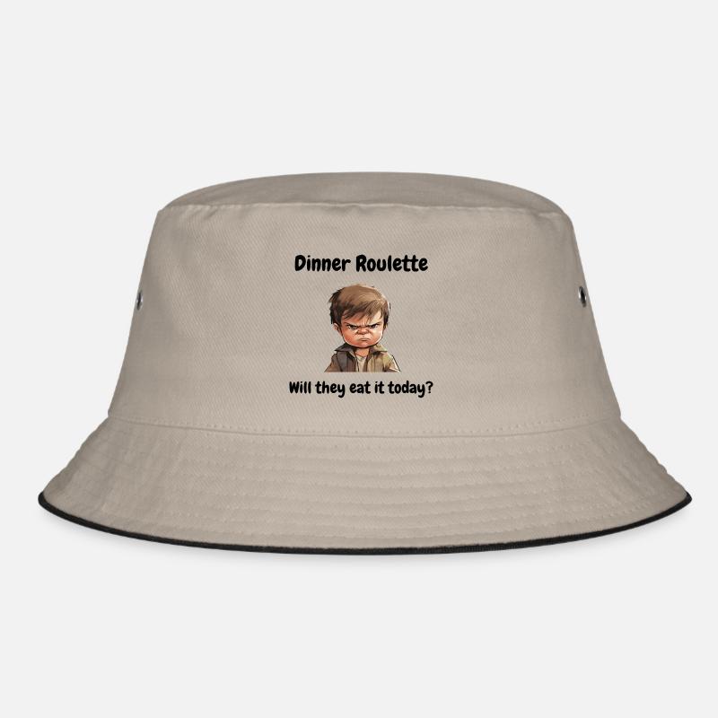 Dinner roulette: will they eat it today? Bucket Hat