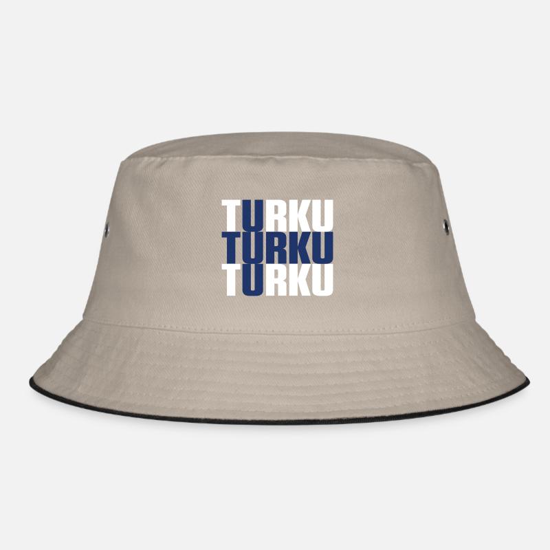 Turku Finland Flag Bucket Hat
