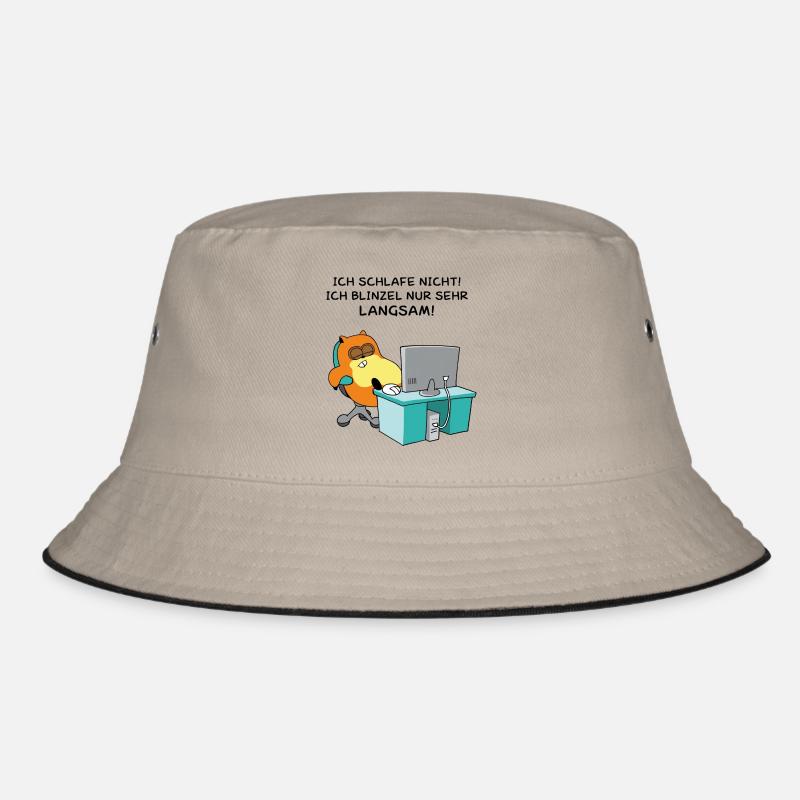 Powernapping - Kaffeetasse Bucket Hat