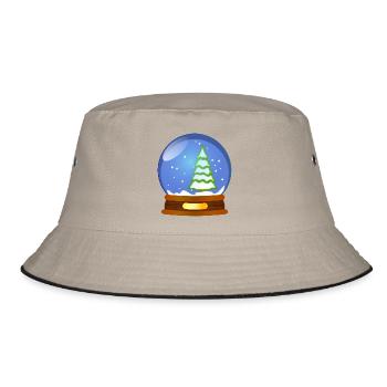 Christma s1170 - Bucket Hat - khaki/black - Front