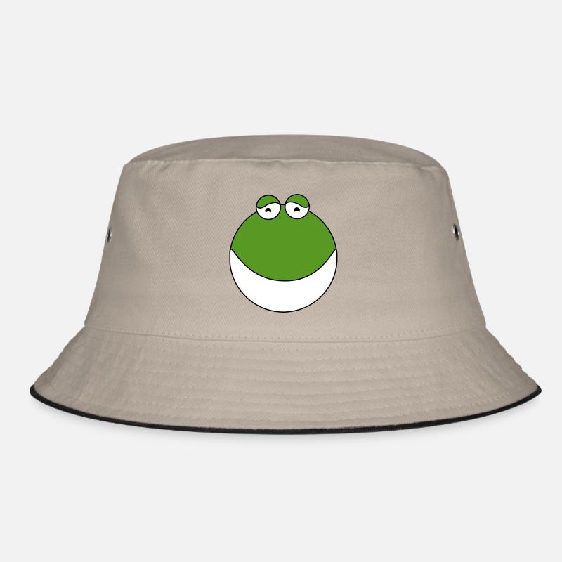 fro 45 - Bucket Hat - Khaki/Schwarz