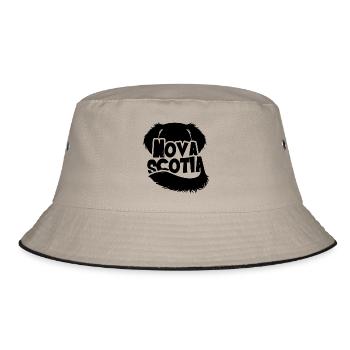Nova Scotia Silhouette - Bucket Hat - khaki/black - Front