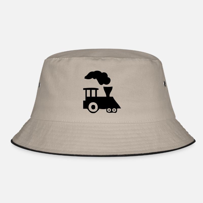 Lokomotive Bath1 Bucket Hat