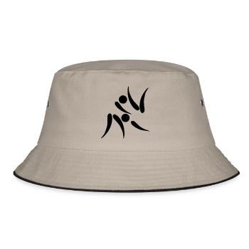 Judo Logo - Bob - kaki/noir - Devant