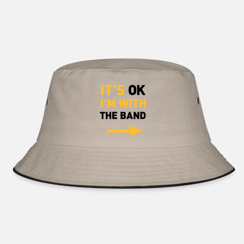 Im with the Band Bucket Hat