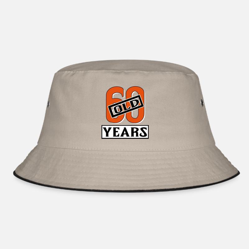 60 years old present sixty Bucket Hat