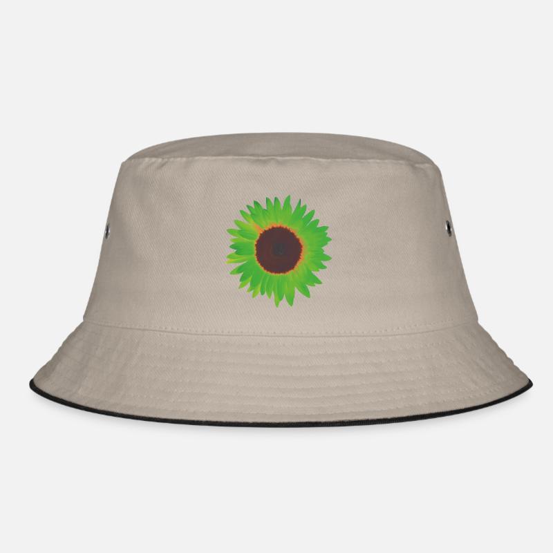 vert tournesol - Bob - kaki/noir
