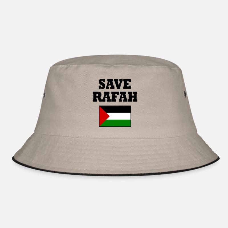 Save rafah Bucket Hat