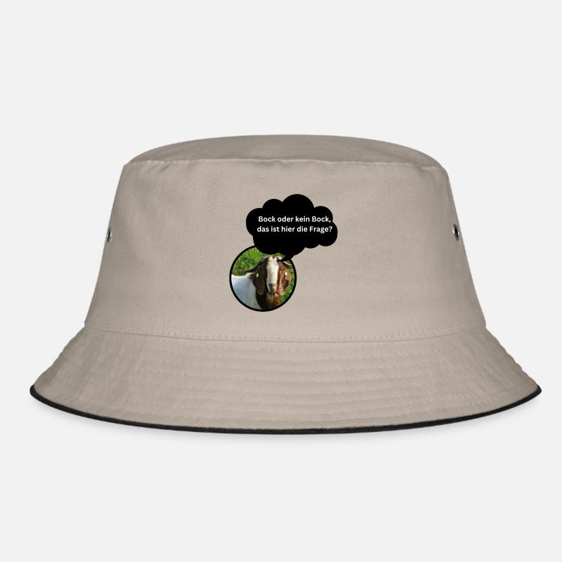 Fun Shirt "Bock oder kein Bock..." Bucket Hat