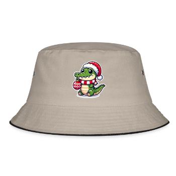 Jolly Crocodile Clemens - Bob - kaki/noir - Devant