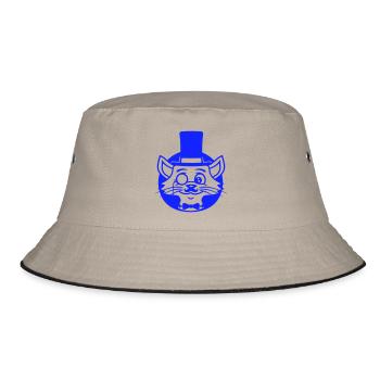 Sir Cat Gentleman Chapeau haut de forme Monocle Rich Gentleman - Bob - kaki/noir - Devant