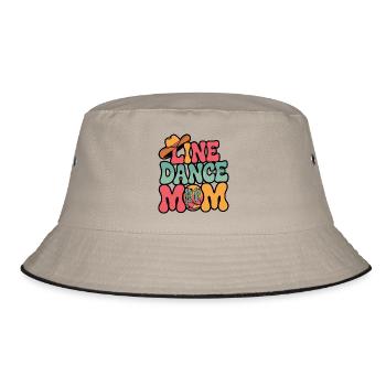 Line Dance Mom Line Dance Mom Cadeau - Bob - kaki/noir - Devant