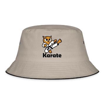 Hibou de karaté - Bob - kaki/noir - Devant