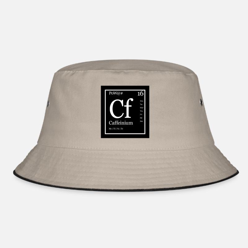 Drôle de conception de caféine de tableau périodique Bob