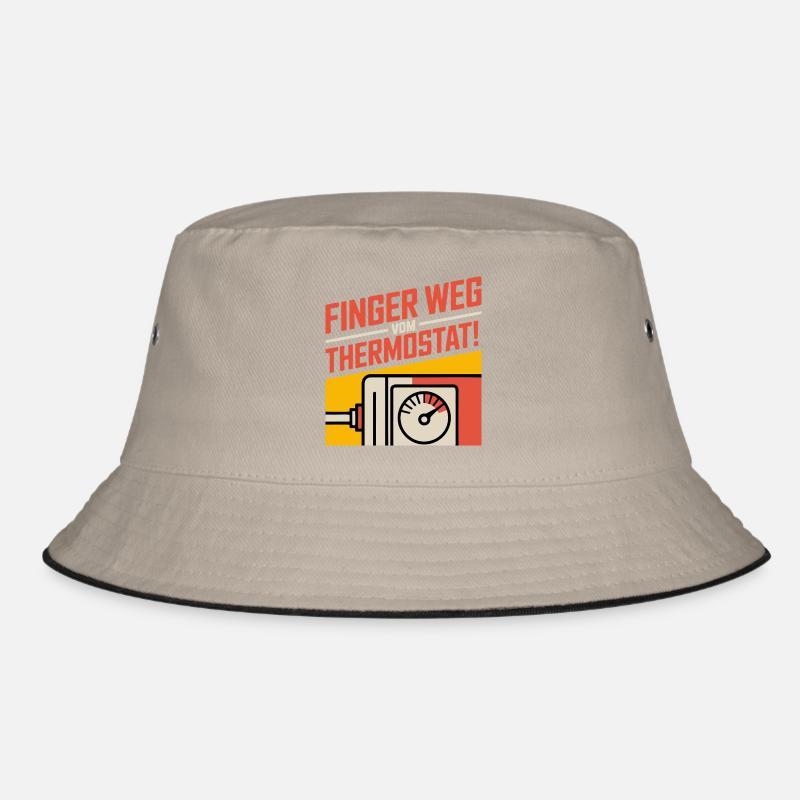 Hands off the thermostat Bucket Hat