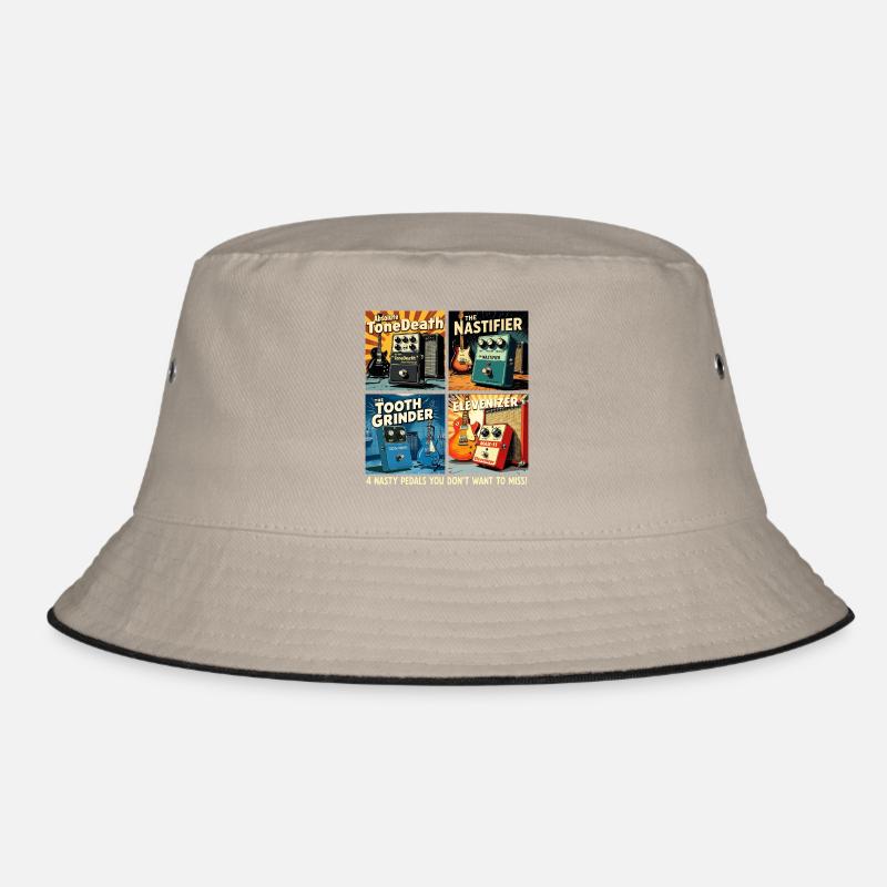 4 imaginary distortion pedals Bucket Hat