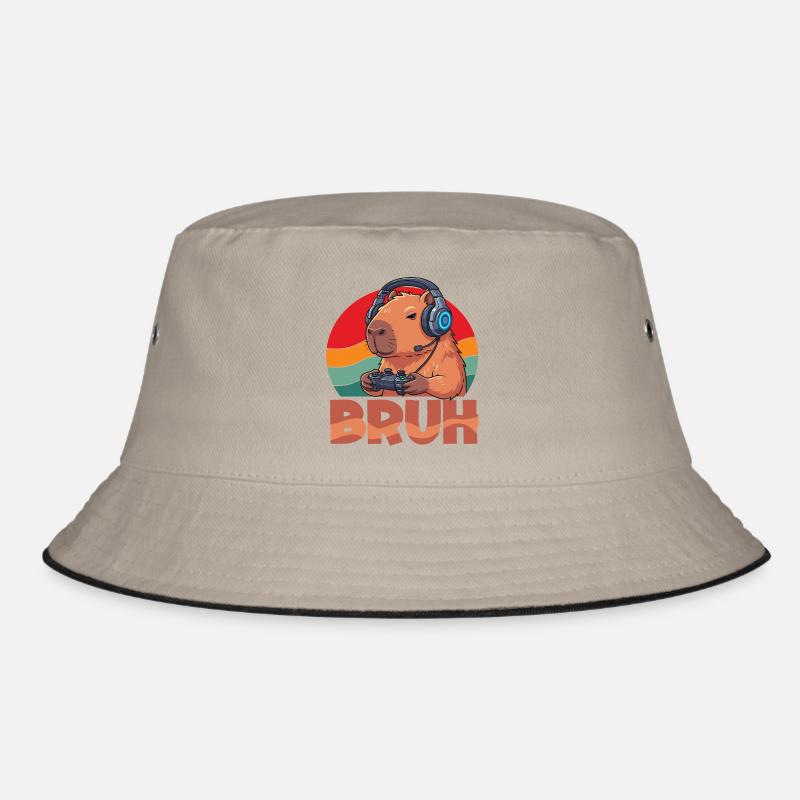 Capybaras Retro Bruh Gaming Mignons Bob
