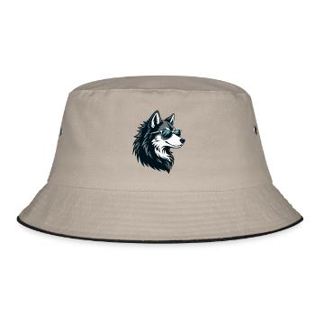 Loup Husky Lunettes Soleil - Bob - kaki/noir - Devant