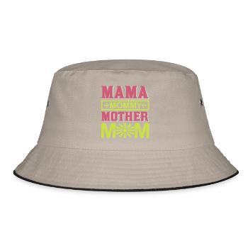 Maman Maman Maman Mignonne chemise cadeau de maternité - Bob - kaki/noir - Devant