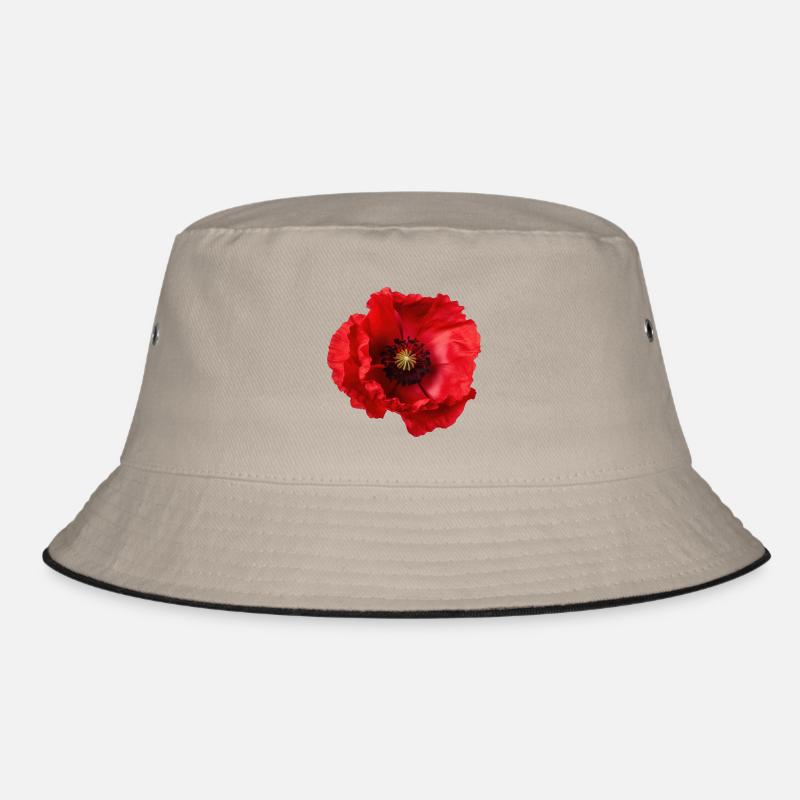 Corn poppy Bucket Hat